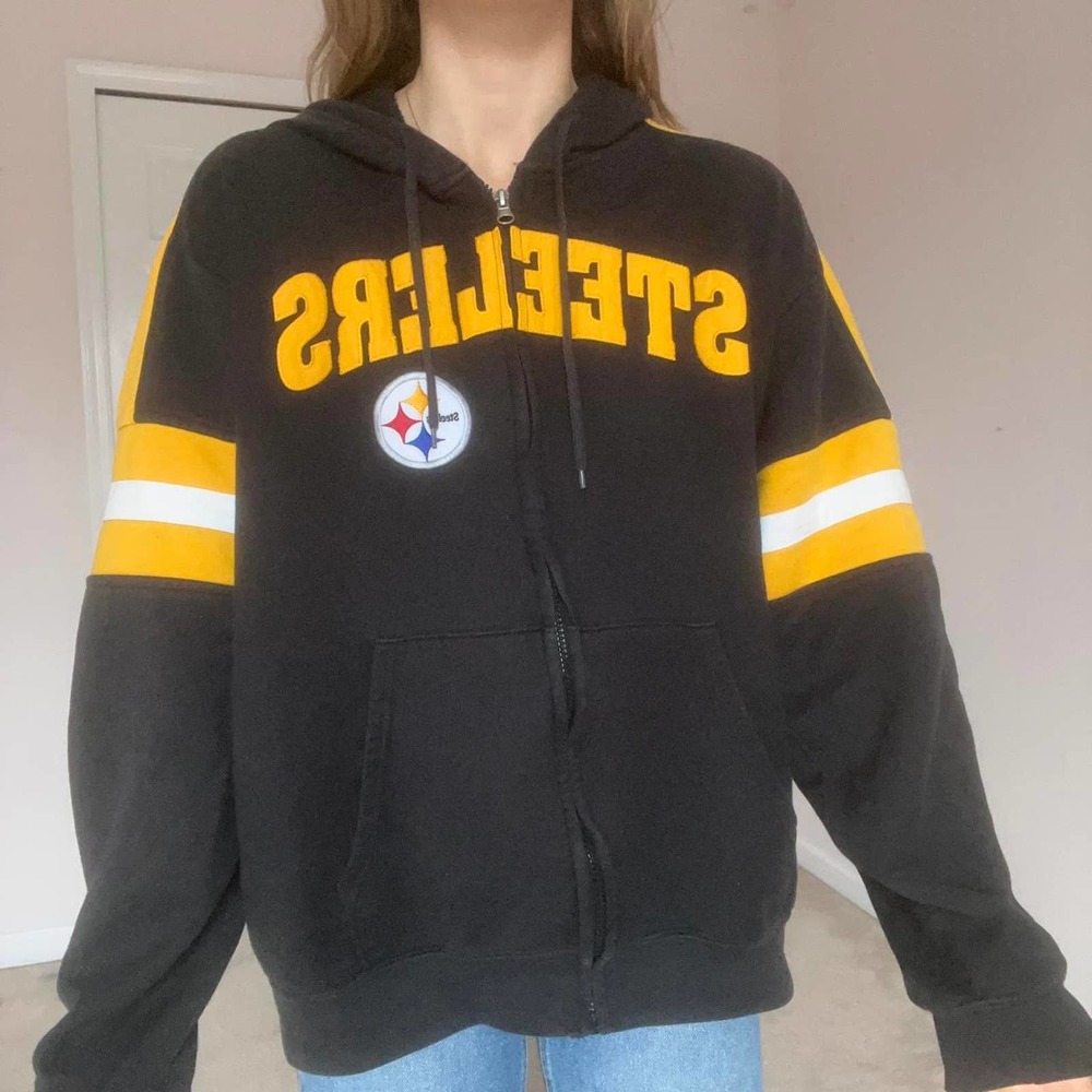 Steelers zip up hoodie